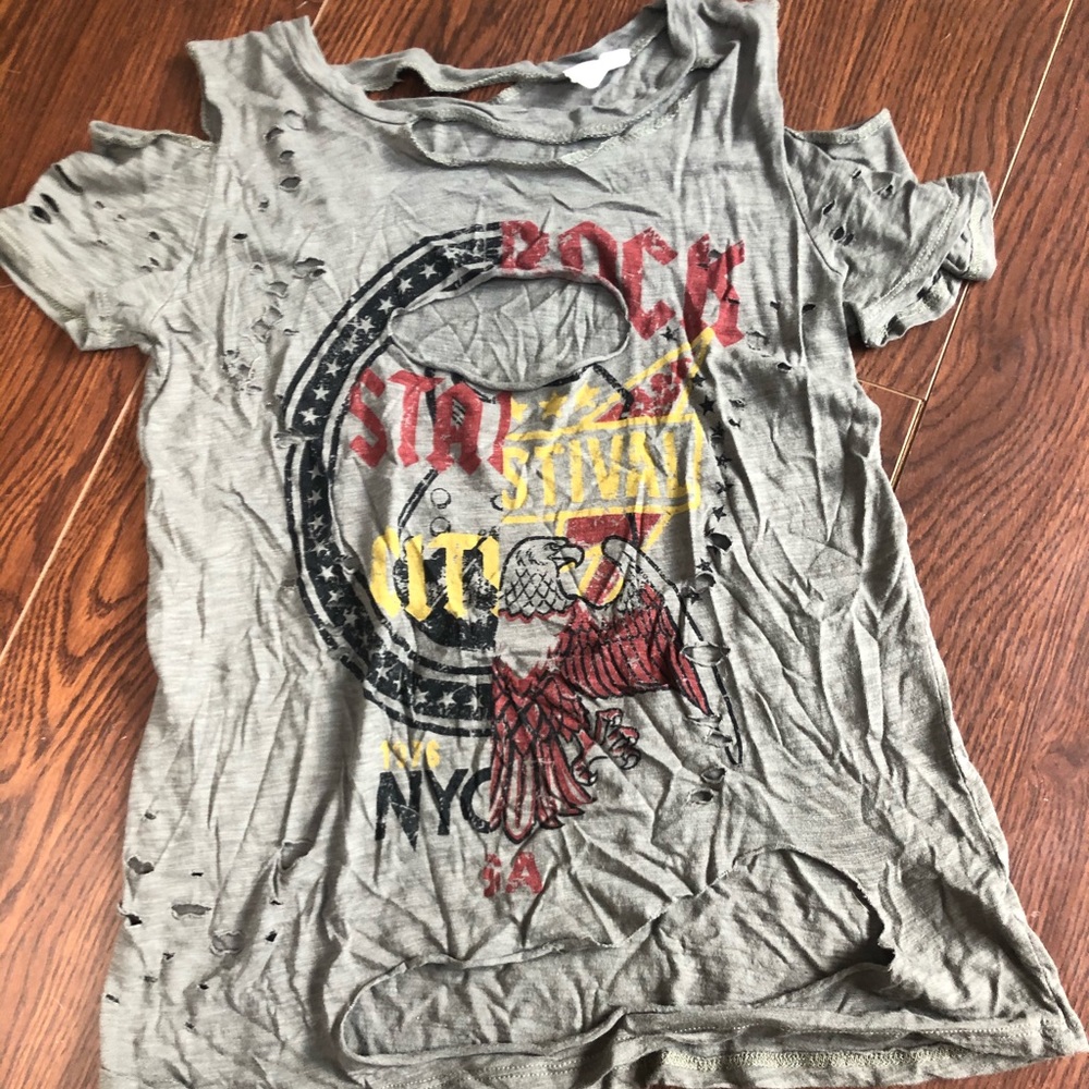 Ripped T shirt